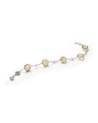 BCOUTURE - Multicolor Champagne Citrine With White Topaz Accent Bracelet - Lyst
