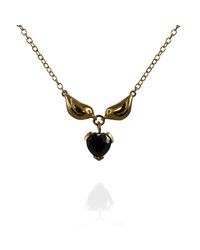 Jana Reinhardt Jewellery - Multicolor Black Heart Necklace - Lyst