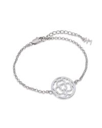 Hoochie Mama - Metallic Clover Medallion Bracelet - Lyst