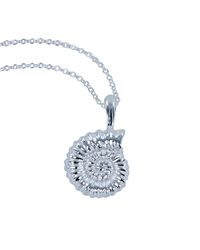 Reeves and Reeves - Blue Ammonite Necklace - Lyst