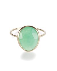 Black Betty Design - Multicolor Skinny Joy Chrysoprase Ring - Lyst