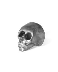 Flavie Michou - Metallic Vintage Skull Ring for Men - Lyst