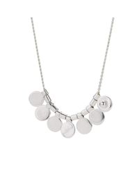 EMELLi Jewellery - Multicolor Seven Chakras Long Necklace- Silver - Lyst