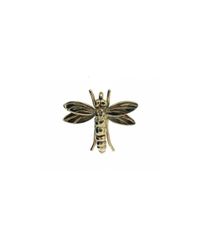Will Bishop - Metallic Gold Dragonfly Pendant Without Chain - Lyst