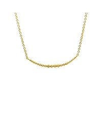 Willow and Clo - Metallic Lava Line Necklace - Lyst
