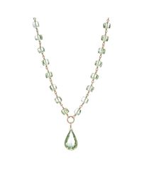 Heather Kenealy Jewelry - Metallic Green Amethyst Necklace - Lyst