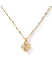 Diane Dorsey - Multicolor Mini Gold Staurolite Pendant - Lyst