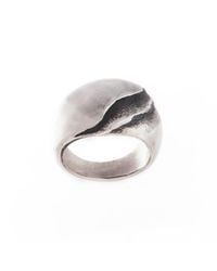 Poul Havgaard Jewelry - Metallic Asymmetric Silver Ring - Lyst