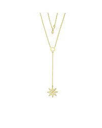 Amy Glaswand - Metallic 18kt Gold & Diamond Stella Lariat Necklace - Lyst