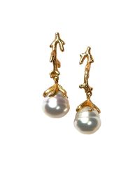 Katura - Metallic Starfish Live On The Coral Reef. . . Earrings - Lyst
