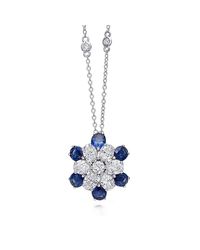 Pinomanna - Blue Mama Non M'ama Collection Necklace - Lyst