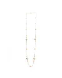 M's Gems by Mamta Valrani - Multicolor Firoza Chain With Pearls, Enamel Beads, And Turquoise - Lyst