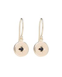 Alexis Kletjian - Metallic Lucky Star Black Diamond Dangle Earrings - Lyst