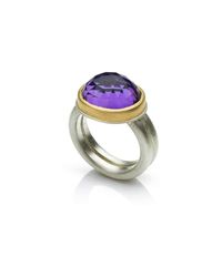 Naomi Tracz Jewellery - Multicolor Rose Cut Amethyst Ring - Lyst