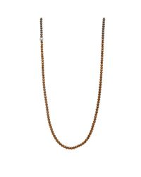 Faystone - Metallic Mars Necklace - Lyst