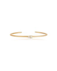 Jooal - Metallic Two To Tango Yellow Gold Bangle - Lyst