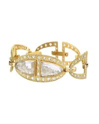 Moritz Glik - Metallic Boomerang Bracelet - Lyst