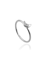 Jana Reinhardt Jewellery - Metallic Moon Ring - Lyst