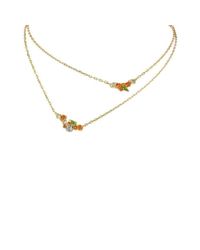 Madstone Design - Metallic Melting Ice Double Kite Necklace - Lyst