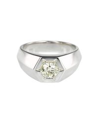 Alexis Kletjian - Metallic Bespoke Lucky Star Platinum Ring - Lyst