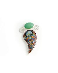 Kimili - Multicolor Blooming Flower Brooch - Lyst
