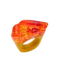 Pasionae - Orange Murano Ring - Hatred - Lyst