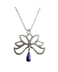 Sima Vaziry - Metallic Half Bloom Lapis Necklace - Lyst