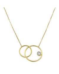 Monarc Jewellery - Metallic Meridian Light Necklace - Lyst