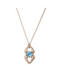 Faye Marie Jewellery - Metallic Hope Gemstone Pendant - Lyst
