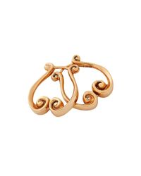 freeRange JEWELS - Metallic Rose Gold Queen Athena Earrings - Lyst