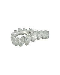 Baenteli - Metallic Marquise River Diamond Ring - Lyst