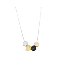 Vicky Davies - Multicolor Silver & Gold Mixed Dot Pendant Necklace - Lyst