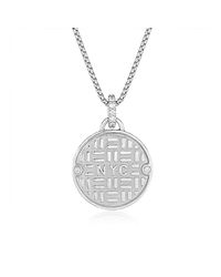 Julie Lamb - Metallic City Manhole Pendant In Silver - Lyst