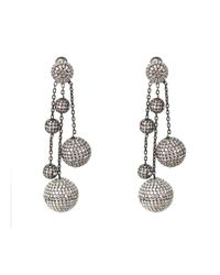 Latelita London - Multicolor Studio 54 Earring Oxidised - Lyst
