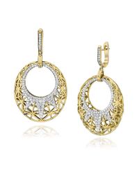 Ivanka Trump - Multicolor Liberté Oval Drop Earrings - Lyst