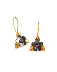 Toosis - Multicolor Duo Color Flower Earrings - Lyst