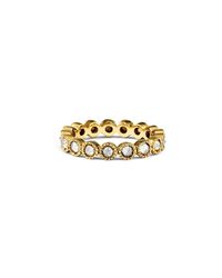 Sylva & Cie - Metallic 2.5 Champagne Stack Band - Lyst