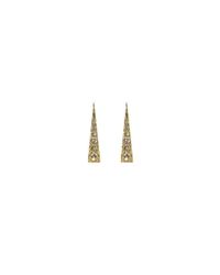 Daou Jewellery - Multicolor Spark Earrings - Champagne Diamond - Lyst