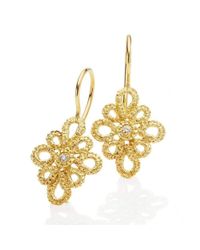 Brigitte Adolph Jewellery Design - Metallic Miss Medea Yellow Gold Earrings - Lyst