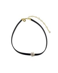 CZ by Kenneth Jay Lane - Metallic Cz Starburst Choker - Lyst