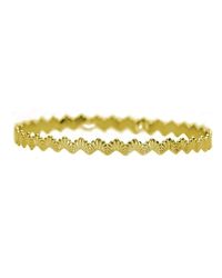 Rosie Kent - Loggia Stack Yellow Gold Bangle - Lyst