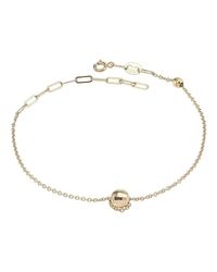 No.79 - Metallic Pebble Chain Bracelet - Lyst
