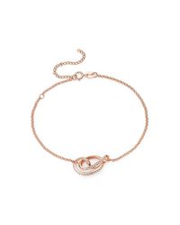 Fei Liu - Metallic 18kt Rose Gold Plated Serenity Bracelet - Lyst