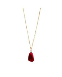 M's Gems by Mamta Valrani - Red Vermillion Chain With Pendant - Lyst