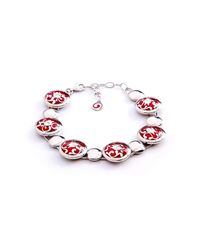 Diuss Fine Jewelry - Multicolor Edua Little Moon Bracelet Cherry Diamond - Lyst