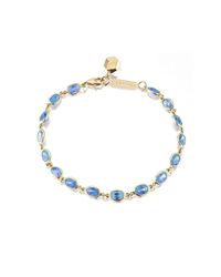 Paolo Costagli New York - Multicolor Bezel Set Blue Sapphire Ombre Bracelet - Lyst