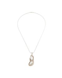 Betty Balaba - Metallic Sterling Silver Groundnut Necklace - Lyst