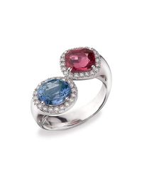 Soligems - Multicolor Ice And Fire Ring - Lyst
