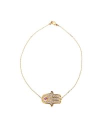Nialaya - Metallic Skyfall Hamsa Hand Bracelet - Lyst