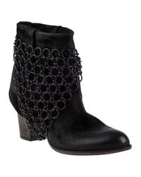275 Central - Elkan Ankle Boot Black Leather - Lyst